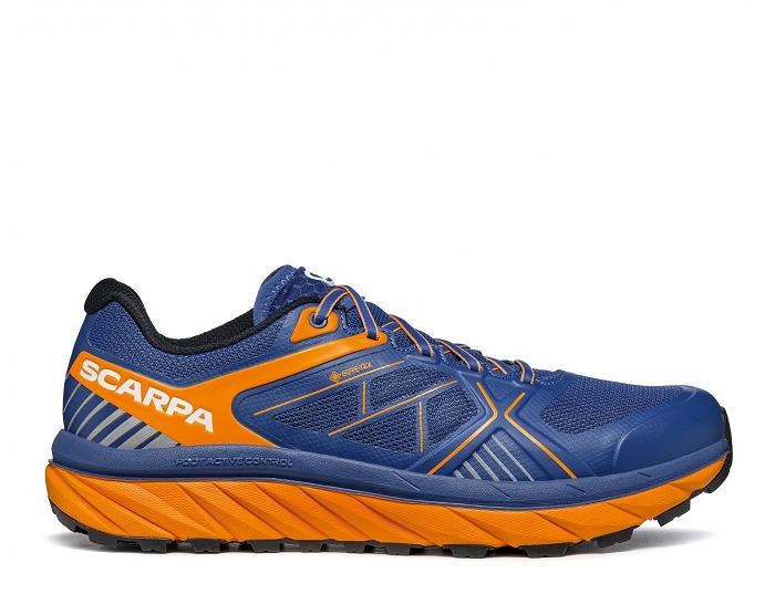 Scarpa Spin Infinity Gtx Férfi Futócipő Kék Sárga IJ1032567
